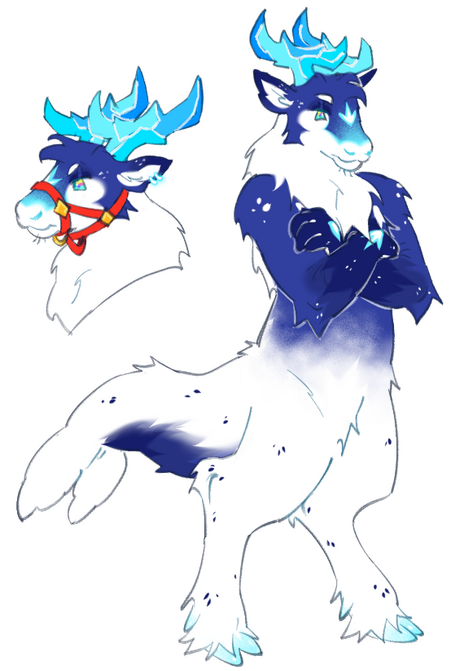 Bust / Fullbody flat colored