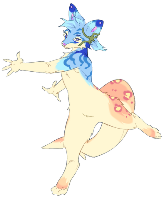 Fullbody flat colored